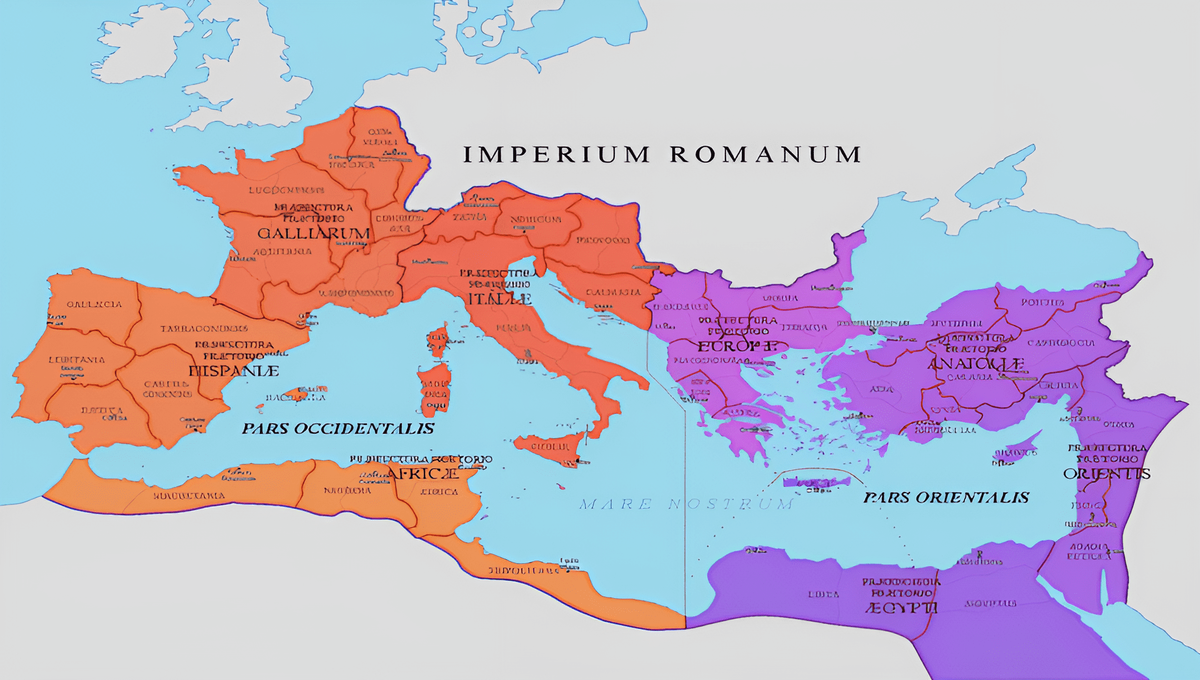 Оглавление В период своего расцвета Римская империя занимала огромную территорию, простиравшуюся на трех континентах: Европу, Африку и Азию.