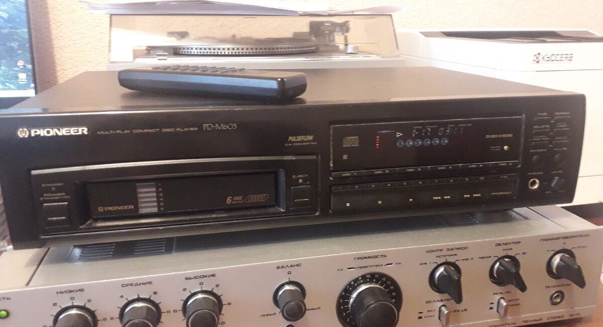 Рис. 1. Проигрыватель CD-Дисков Pioneer PD-M603