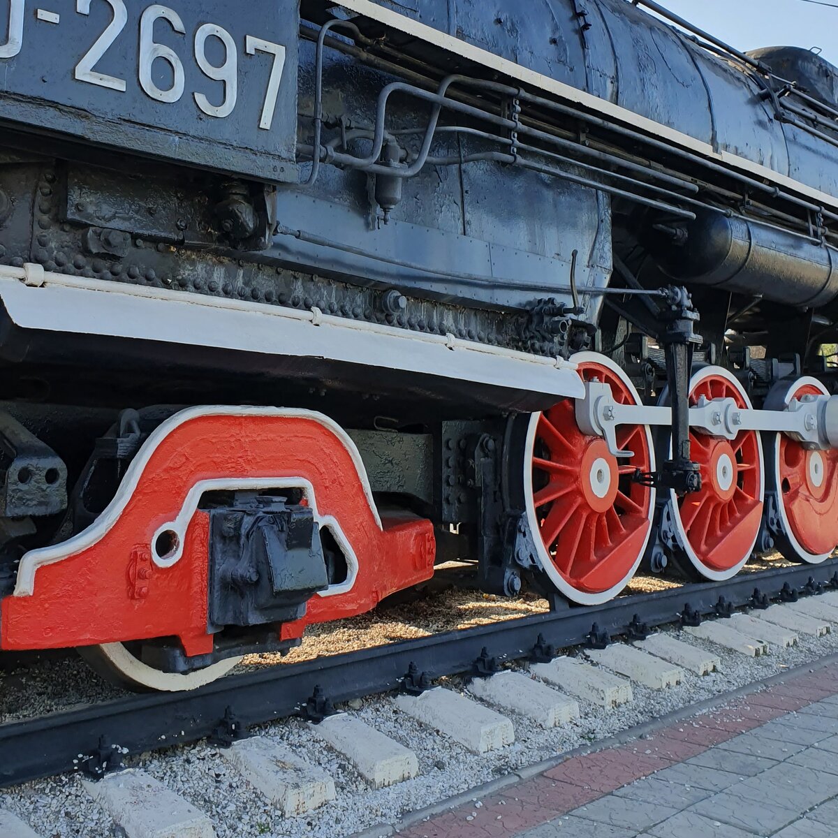 Паровоз ФД 20-2697 (г. Курган)