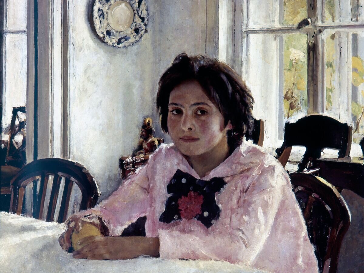    Картина "Девочка с персиками"© РИА Новости / РИА Новости