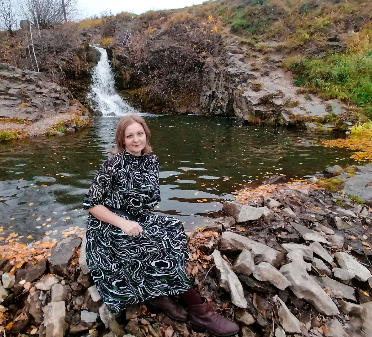 Камышинский водопад подарит вам яркую фотосессию, но как место для отдыха  не подойдет | Страшно Красиво! | Дзен