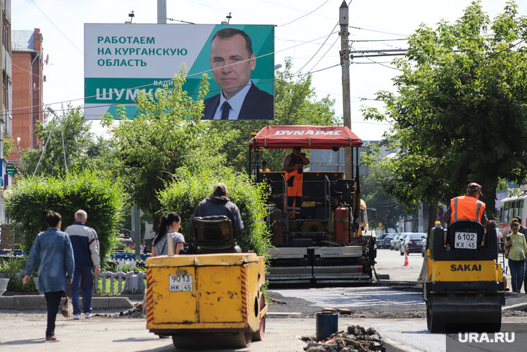    В Курганской области растут темпы строительства дорог и мостов