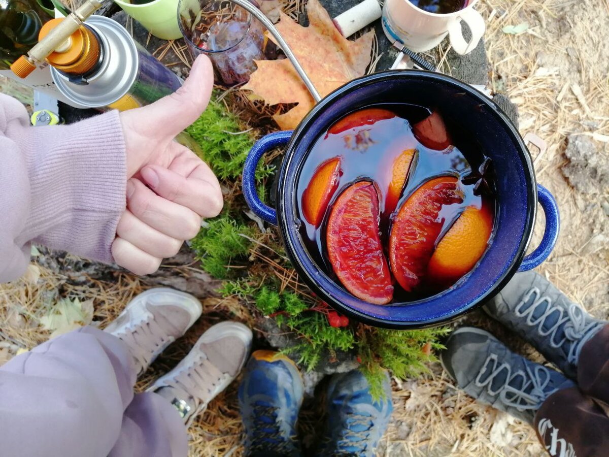 Классный глинтвейн. Фото Анны Писаревой