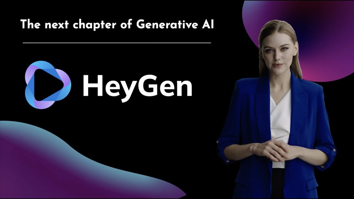 HeyGen - сервис перевода или создания видео с посощью ИИ 