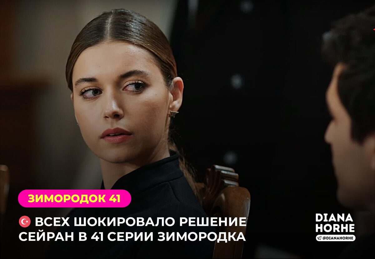 🇹🇷 😱 ВСЕХ ШОКИРОВАЛО РЕШЕНИЕ СЕЙРАН В 41 СЕРИИ ЗИМОРОДКА - Обсуждение,  ч.2 | DIANA HORHE | Дзен