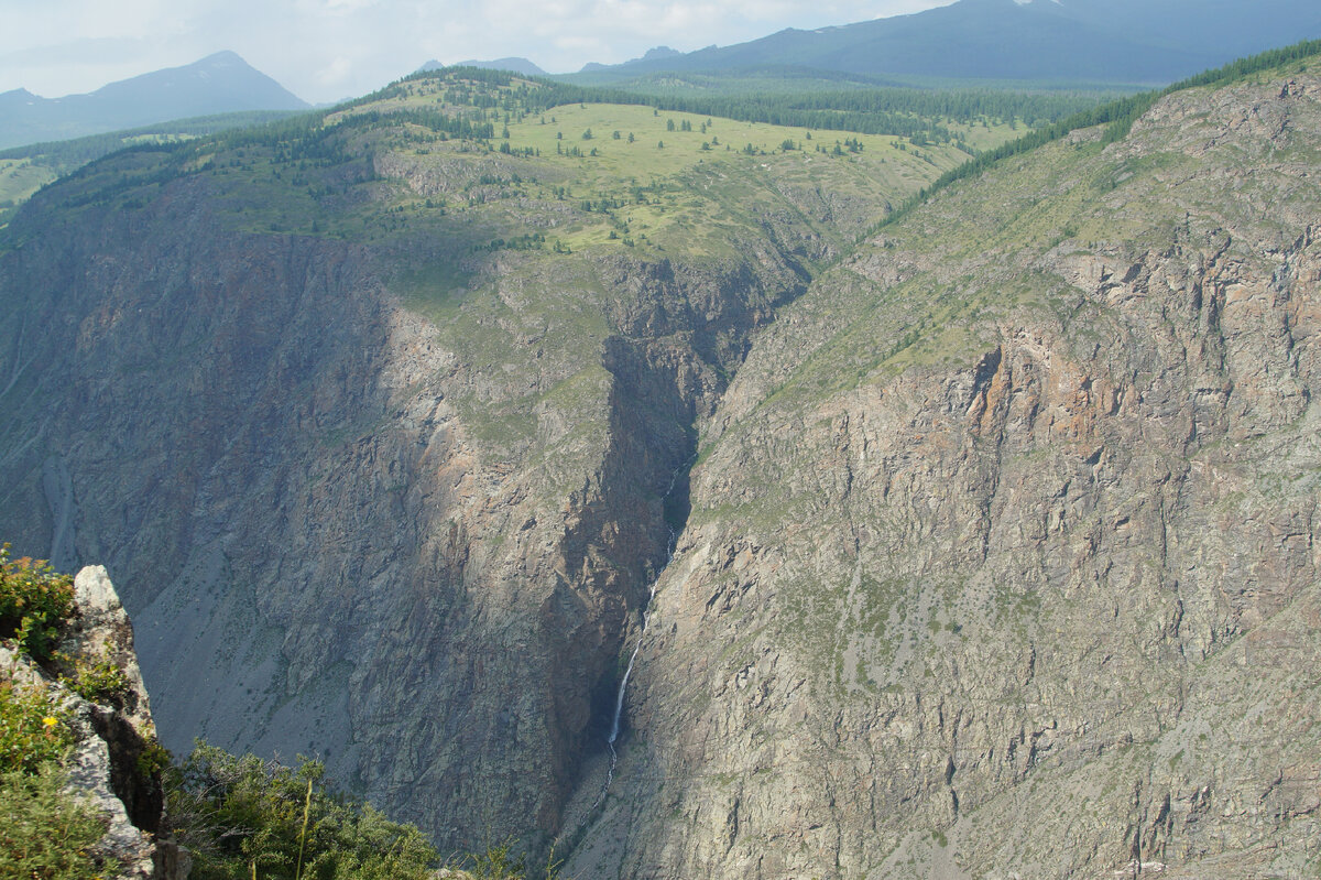Водопад на перевале Кату-Ярык