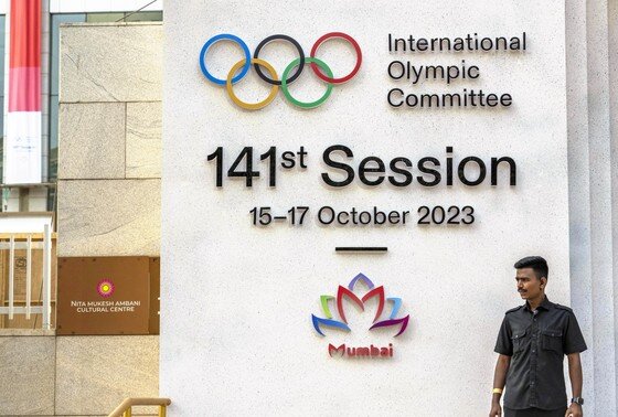    Заседание исполнительного комитета Международного олимпийского комитета в Мумбаи