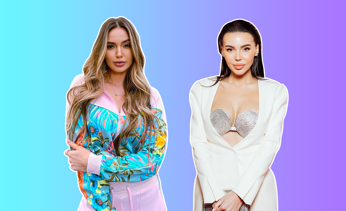 Анастасия Костенко, Оксана Самойлова. Фото: соцсети Анастасии Костенко, пресс-служба МУЗ ТВ, коллаж Даниила Опарина/РКП