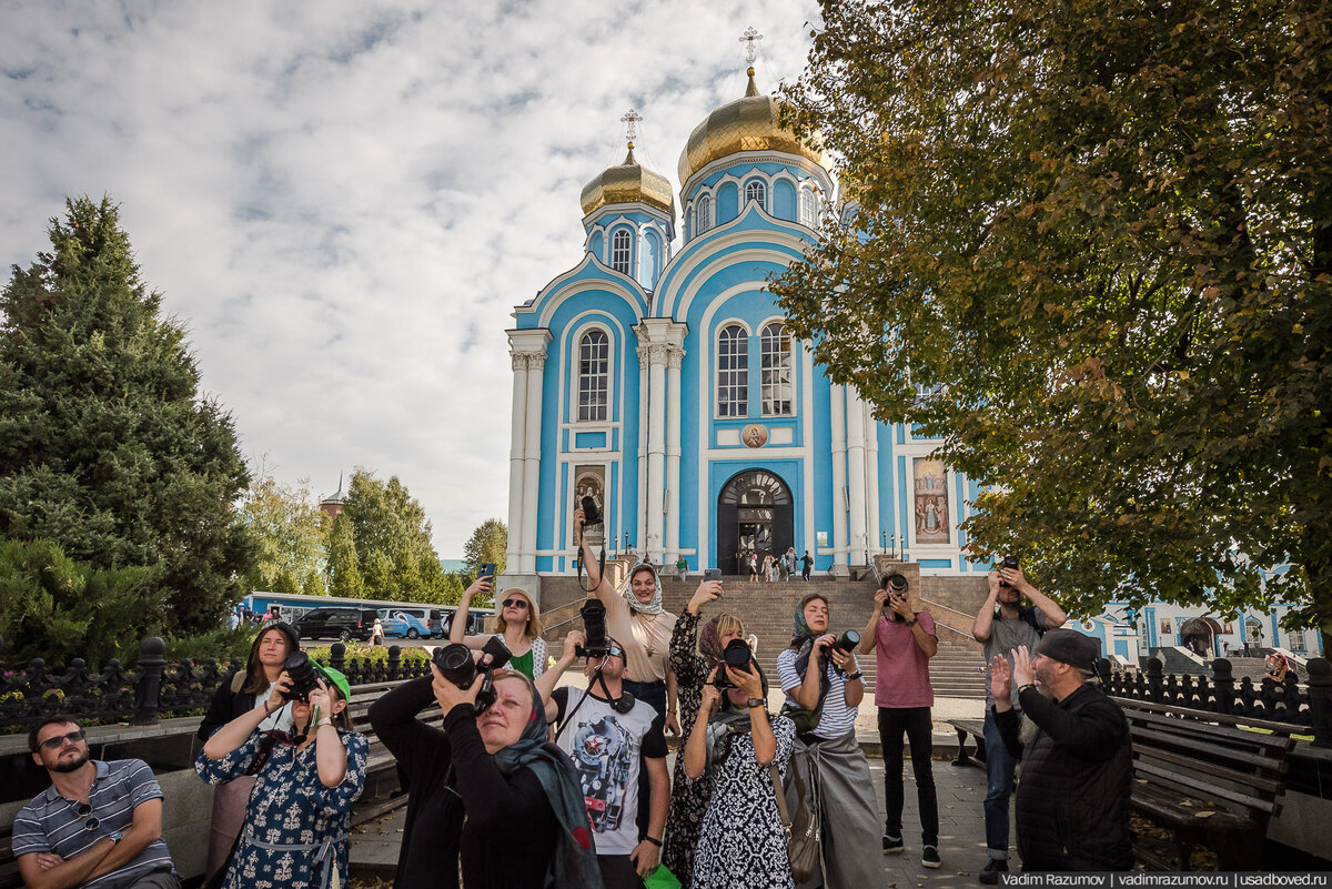 Вид на Задонск и окрестности с колокольни Рождество-Богородицкого  монастыря. | Летопись русской усадьбы Вадима Разумова | Дзен