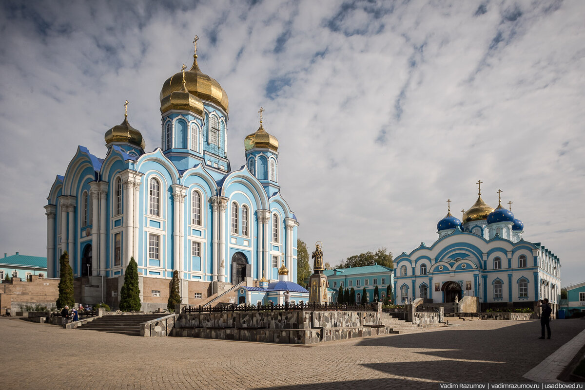 Вид на Задонск и окрестности с колокольни Рождество-Богородицкого  монастыря. | Летопись русской усадьбы Вадима Разумова | Дзен