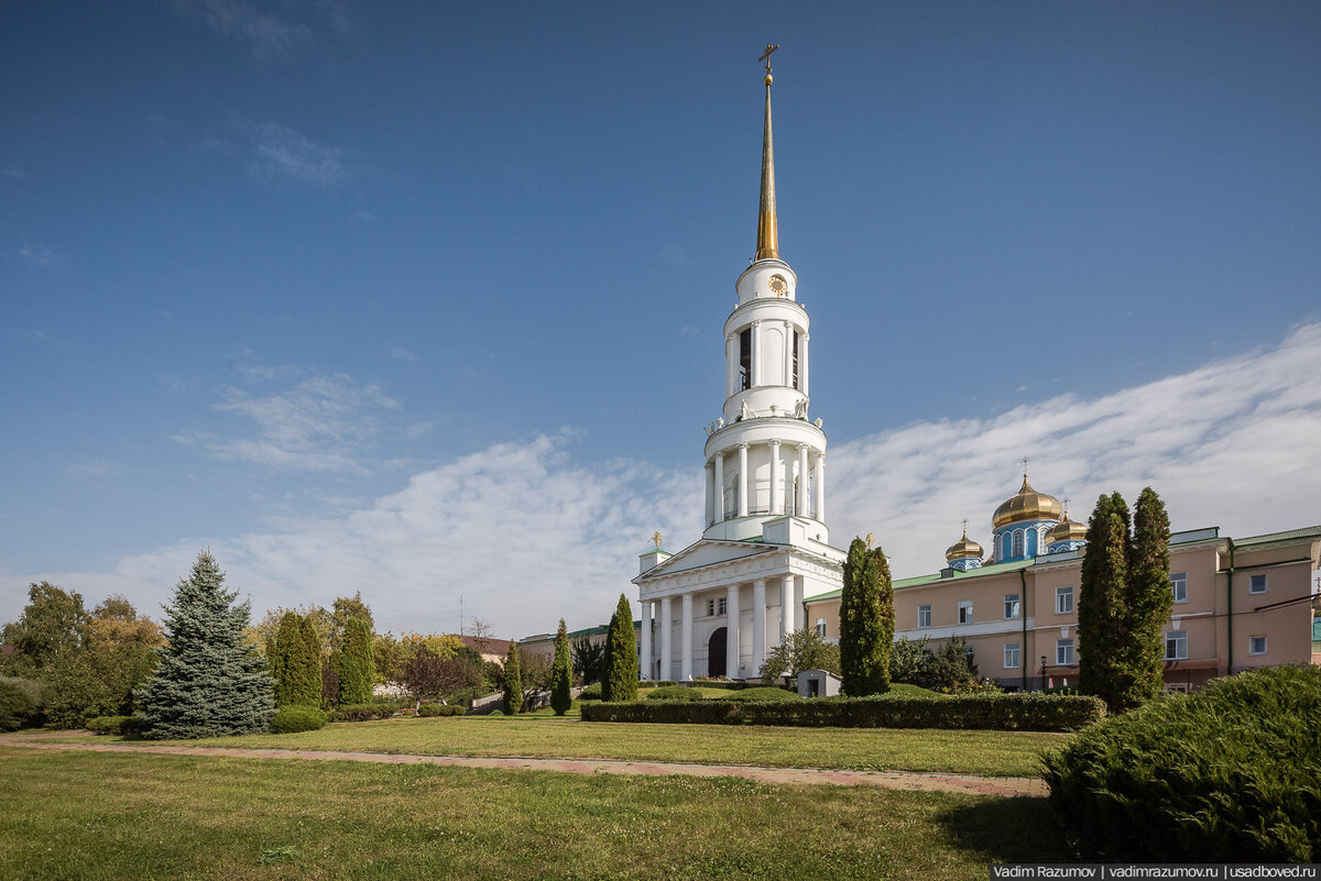 Колокольня Казанского Богородичного монастыря в Тамбове