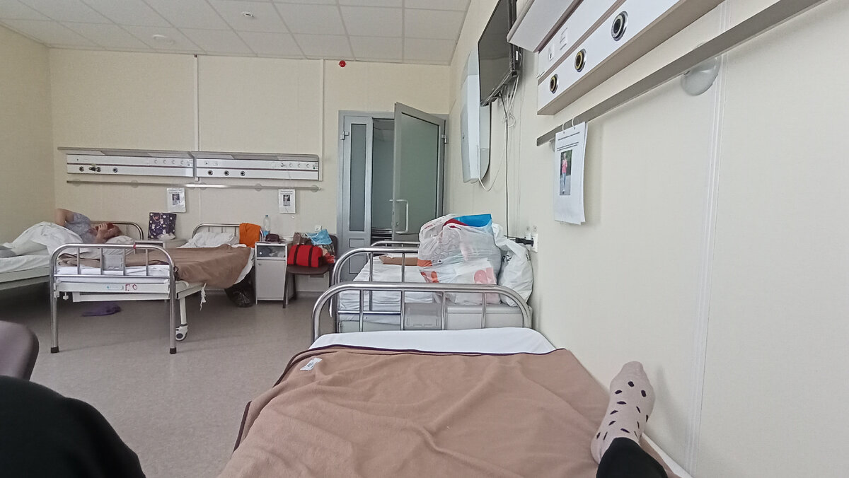 Дооперационная палата в отделении онкологии