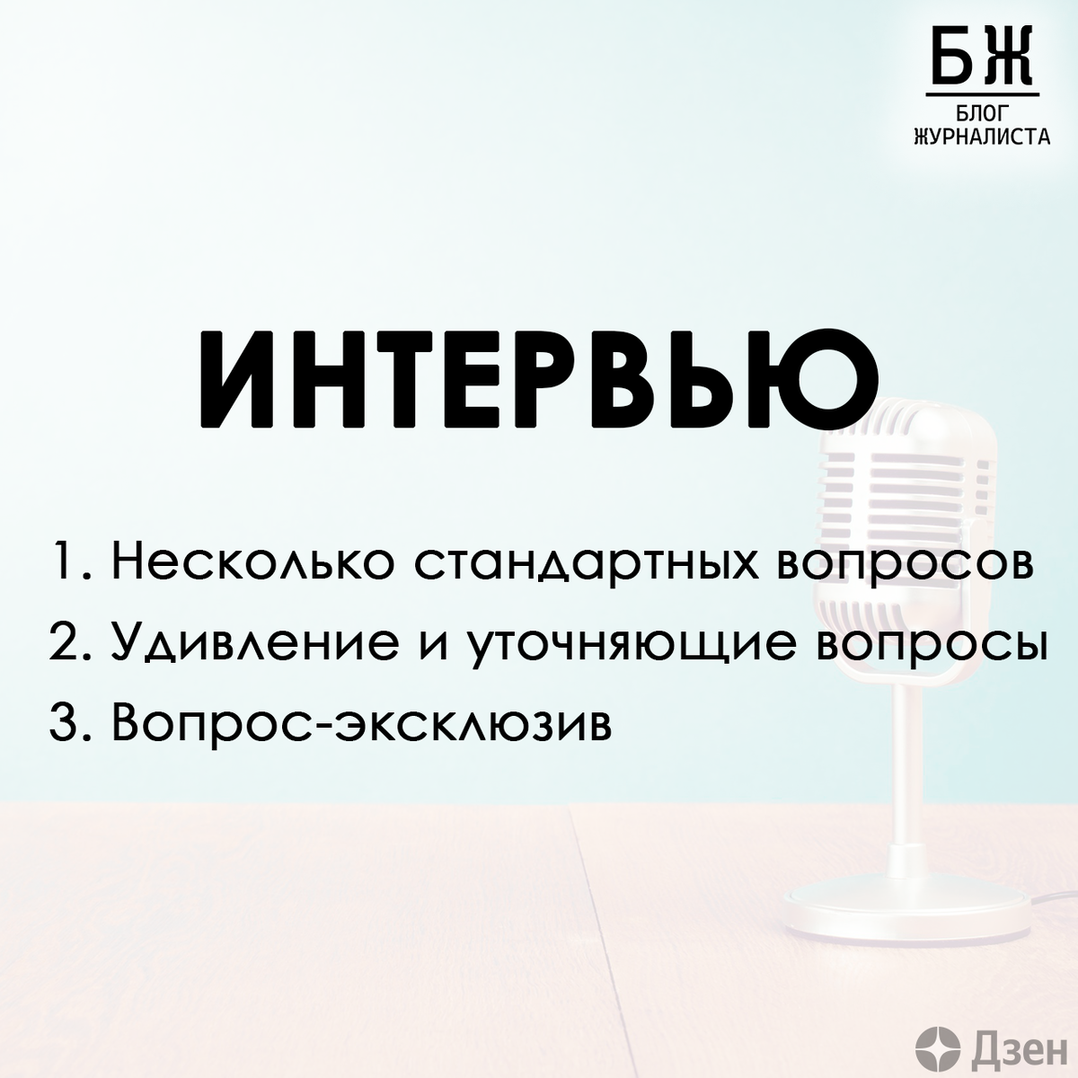 Формула продуктивного интервью от журналиста РБК | БЖ | Блог Журналиста |  Дзен