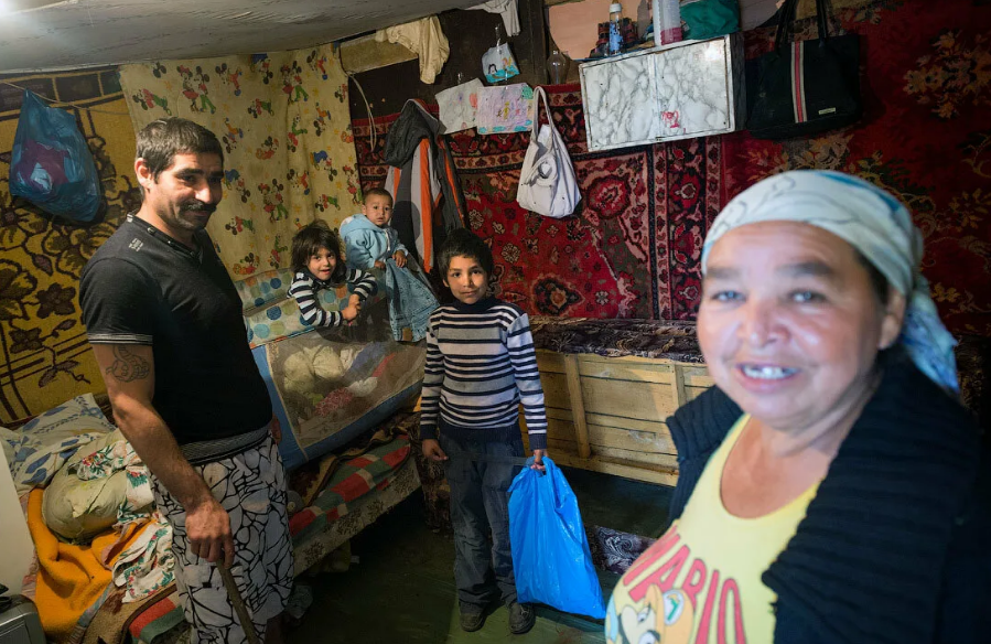 Родина цыган Румыния