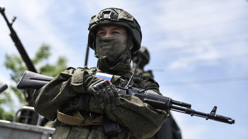     Военнослужащий ВС РФ в зоне СВО РИА Новости Константин Михальчевский