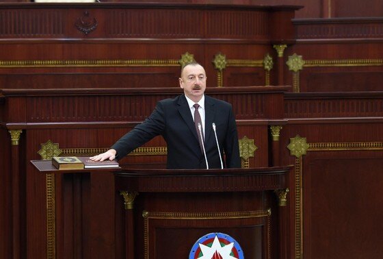    Инаугурация президента Азербайджанской Республики Ильхама Алиева 18 апреля 2018 года