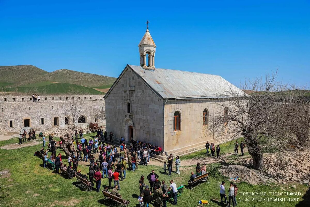 © Photo : press office of the President of Artsakh