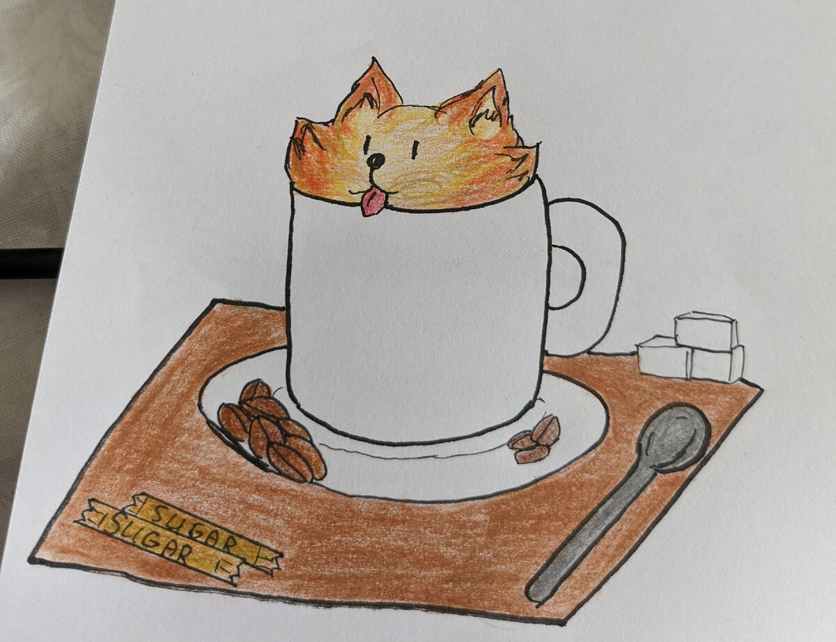 Sketch by Alice Gladkih. Фото из личного архива 