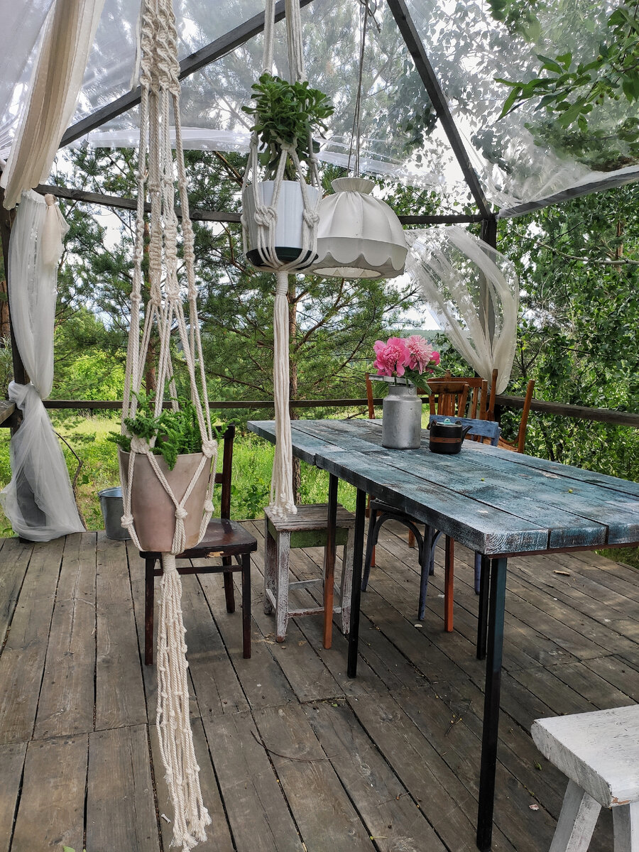 Подвесы в технике макраме. Фото Марии Зиминой