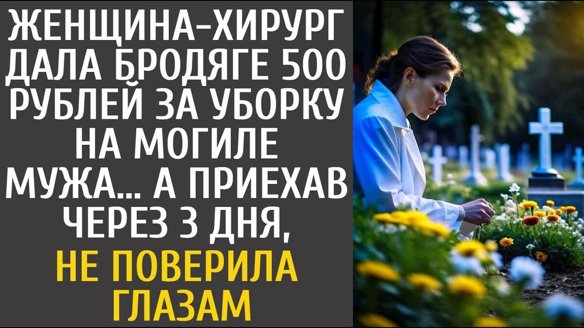 Возможно, они достались ей по наследству от бабушки, а возможно, были воспитаны в стенах медицинского центра. В какой-то момент Вере стало интересно узнать больше о девушке, которую спас Сергей. Но она не знала, что ее ждет еще одно открытие.В этот день она решила лично прибраться на могиле, взяв необходимые принадлежности у смотрителя кладбища. "Уже лучше, правда?" - заметила она, искренне не жалея о деньгах, переданных Сергею за уборку. Ну, хоть какая-то польза ему будет, - размышляла Вера, направляясь к автобусной остановке. Ожидая прибытия транспорта, она подслушала интригующий разговор двух пожилых женщин.Он успел спасти девочку в самый последний момент, - воскликнула одна из них. Я успела ее оттолкнуть, но, к сожалению, сама не смогла выбраться из машины.Почему эта девочка выбежала на дорогу?Я думала, что это грех, что Сережа погиб, но нет, - ответила другая бабушка.. Враевич сказала медикам, что он выжил.Только в Комионе, - добавила она. Вера слушала внимательно, любопытство ее росло. Бабушки стали возбужденно щебетать о том, что бродяги иногда бывают добродетельнее обычных людей, иногда даже превосходят их в доброте и сострадании.С трудом, но желая подтвердить правду, Вера потянулась в сумочку и набрала номер своей подруги, работавшей в реанимации. Полученные новости ошеломили ее. Всего два дня назад мужчина по имени Сергей Митин попал под колеса грузовика, спасая ребенка, неосторожно выскочившего на дорогу.В настоящее время состояние бродяги остается стабильным, но тяжелым, он находится в коме.Еще полчаса назад она относилась к Сергею с презрением, считая, что он обманул ее , взяв деньги за невыполненную услугу. Теперь же этот молодой странник казался ей настоящим героем. Срочно вызвав врача, она помчалась в больницу. Согласовав свои действия с врачом, Вера вошла в палату и увидела Сергея, опутанного лабиринтом проводов и трубок.Реаниматолог сообщил, что мужчина может выйти из комы уже завтра, а может оставаться в ней годами, и все решит организм. Со здоровьем вроде все в порядке, посмотрим, - поделился врач.Даже смерть мужа не вызывала вв ее душе такой глубокой тревоги. С этого момента она стала почти каждый день навещать Сергея.Поначалу медики и врачи с удивлением наблюдали за ее появлением в комнате бездомного бродяги, но постепенно привыкли к ее визитам и стали считать их предвестниками удачи.Считалось, что Вера обладает удачей или, может быть, магической силой, поскольку ее пациенты рано или поздно выздоравливали.Сама Вера не придерживалась никаких особых убеждений в этом вопросе и считала все это простым совпадением. Но те, кто работал с ней рядом, знали больше. Они знали, что эта женщина обладает какими-то скрытыми способностями.
