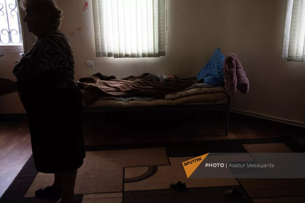 Вынужденные переселенцы из Нагорного Карабаха в общине Масис Араратской области - Sputnik Армения