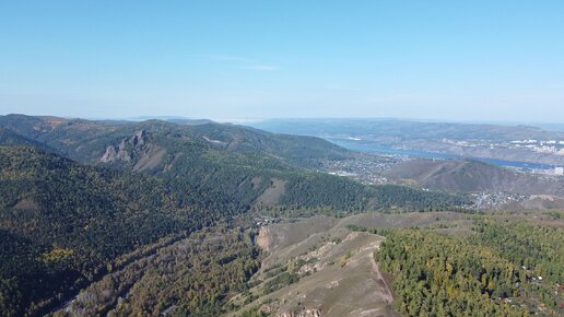 Красноярск с Торгашинского хребта