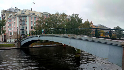 Ждановские мосты в Санкт-Петербурге. Прогулка по набережной р. Ждановки