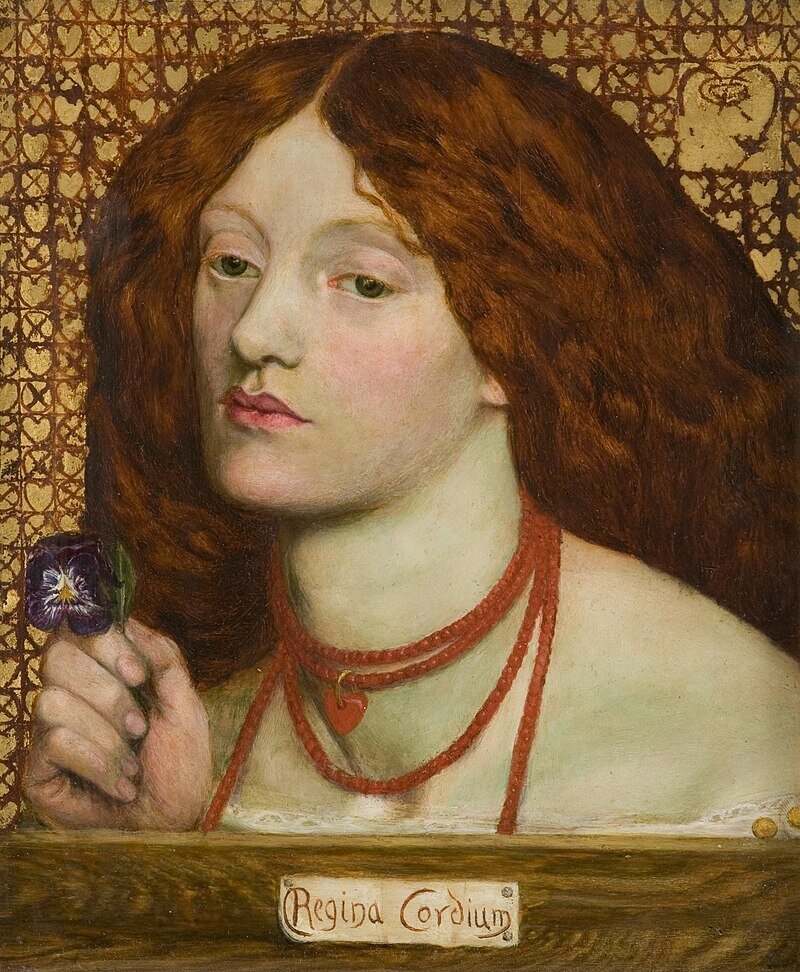 Regina Cordium (Королева сердец). 1860. Johannesburg Art Gallery