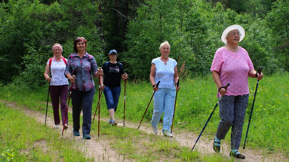 Займитесь скандинавской ходьбой!