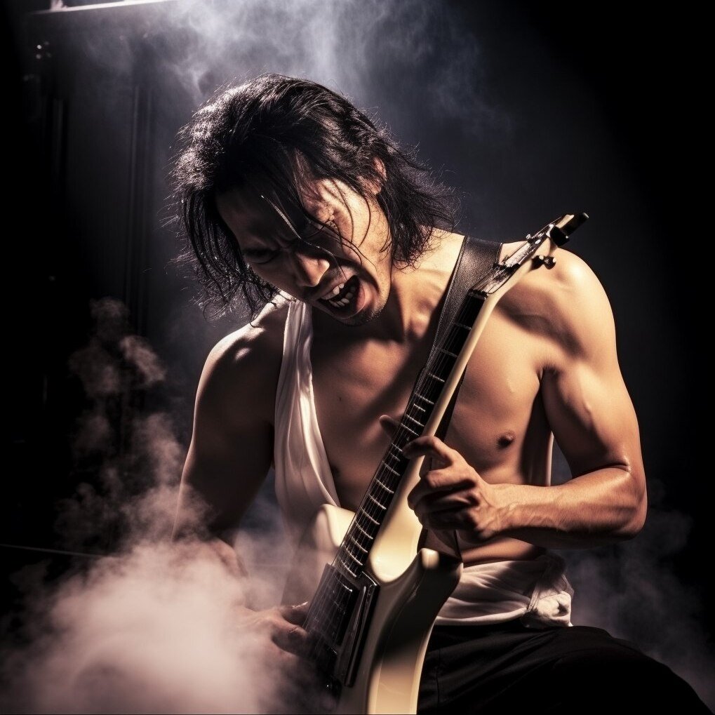 У гитариста начинает подгорать