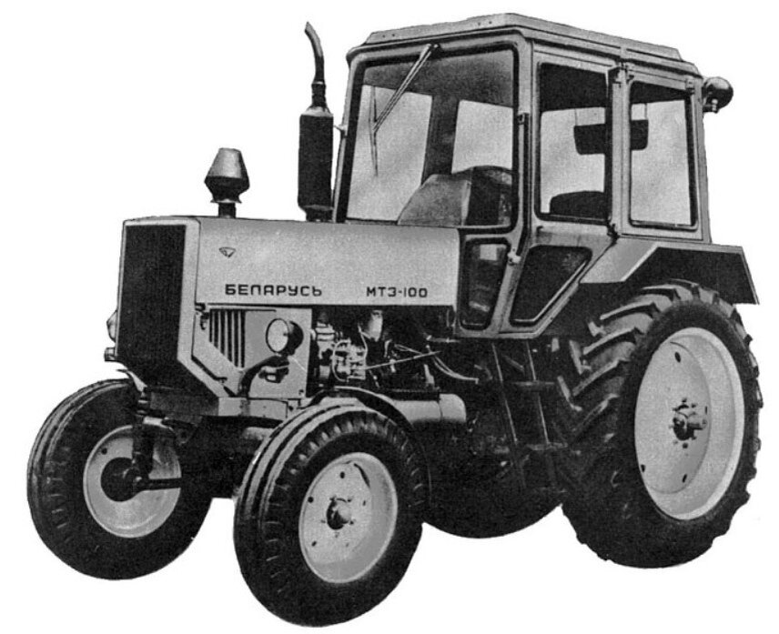 Трактор мтз 100