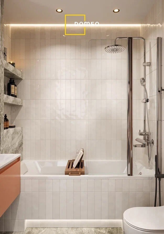 Интерьер современной двушки 38,9 м2 - есть всё для жизни! | DOMEO ...