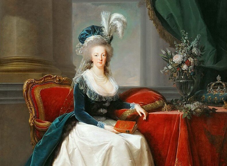 Портрет Марии-Антуанетты за год до революции.
