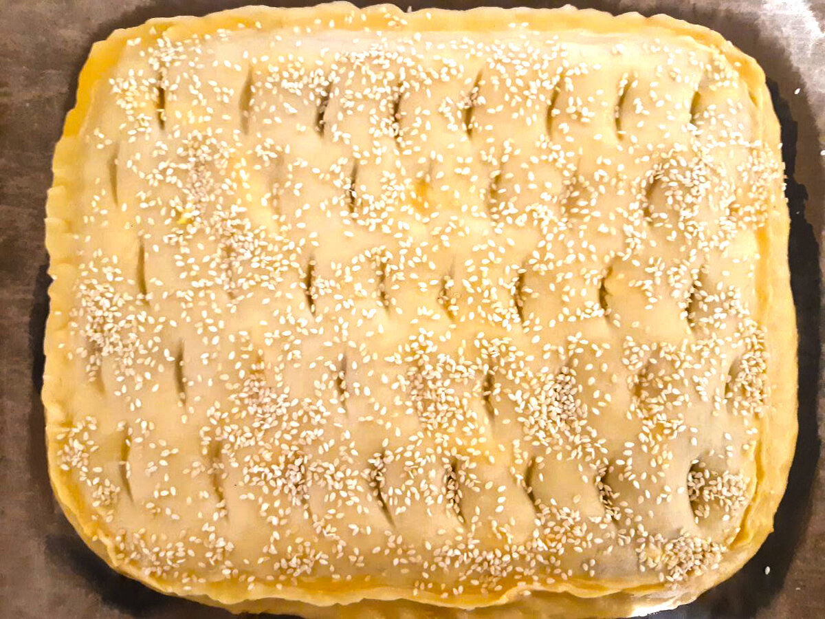Лоранский пирог со щукой