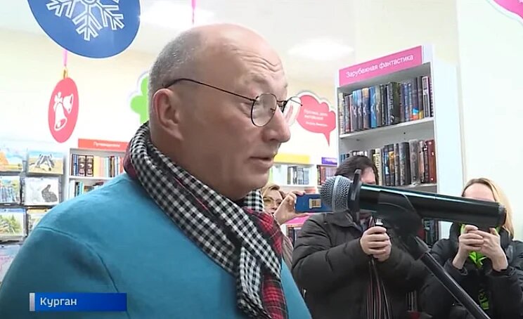 Скриншот видео на YouTube-канале «ГТРК «Курган»» / Юрий Гальцев