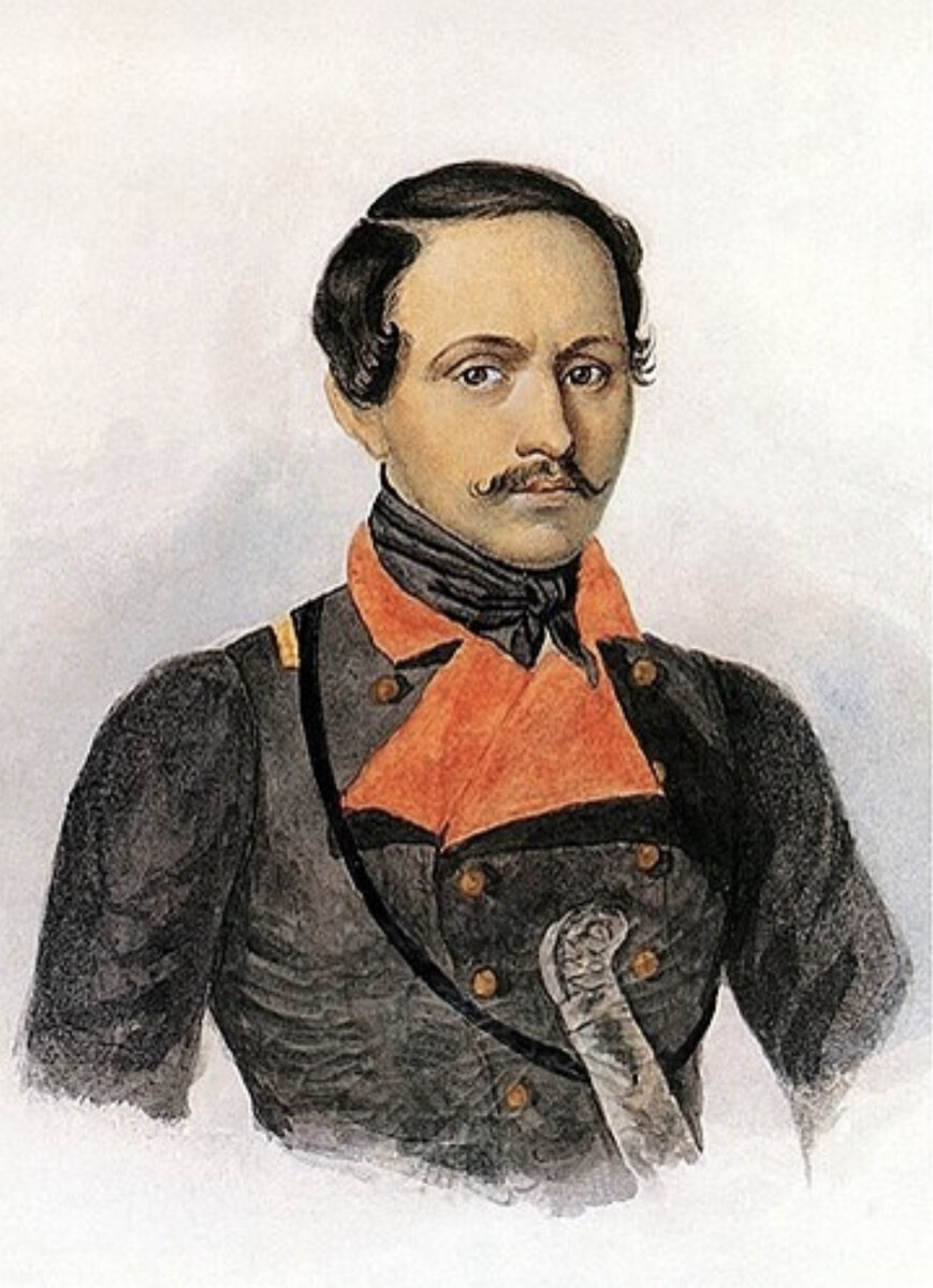 Михаил Лермонтов портрет к Горбунова 1841