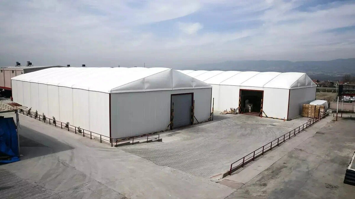 Пневмокровля для ангаров ArchiTent