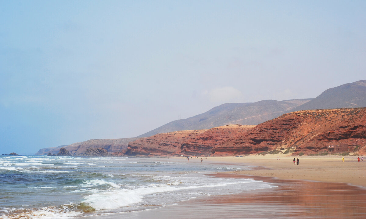 Атлантический океан в Марокко. Фото автора.