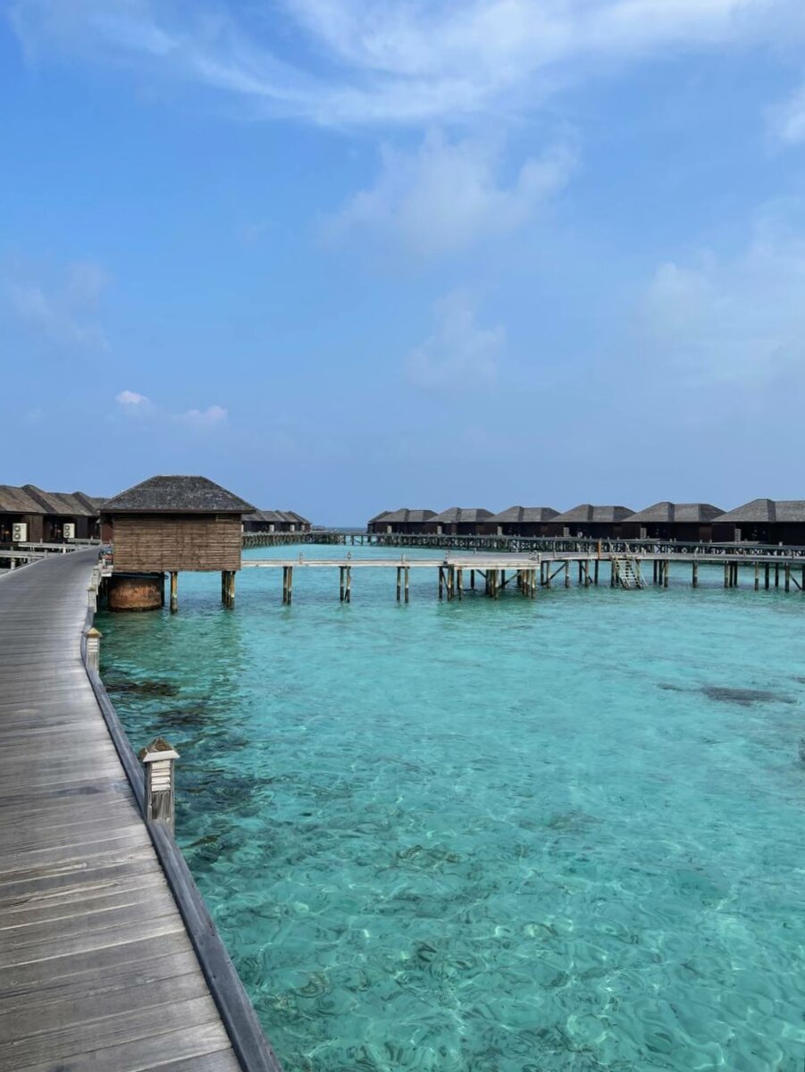 Водные виллы на резорте. Мальдивы. Грамматика Путешествий