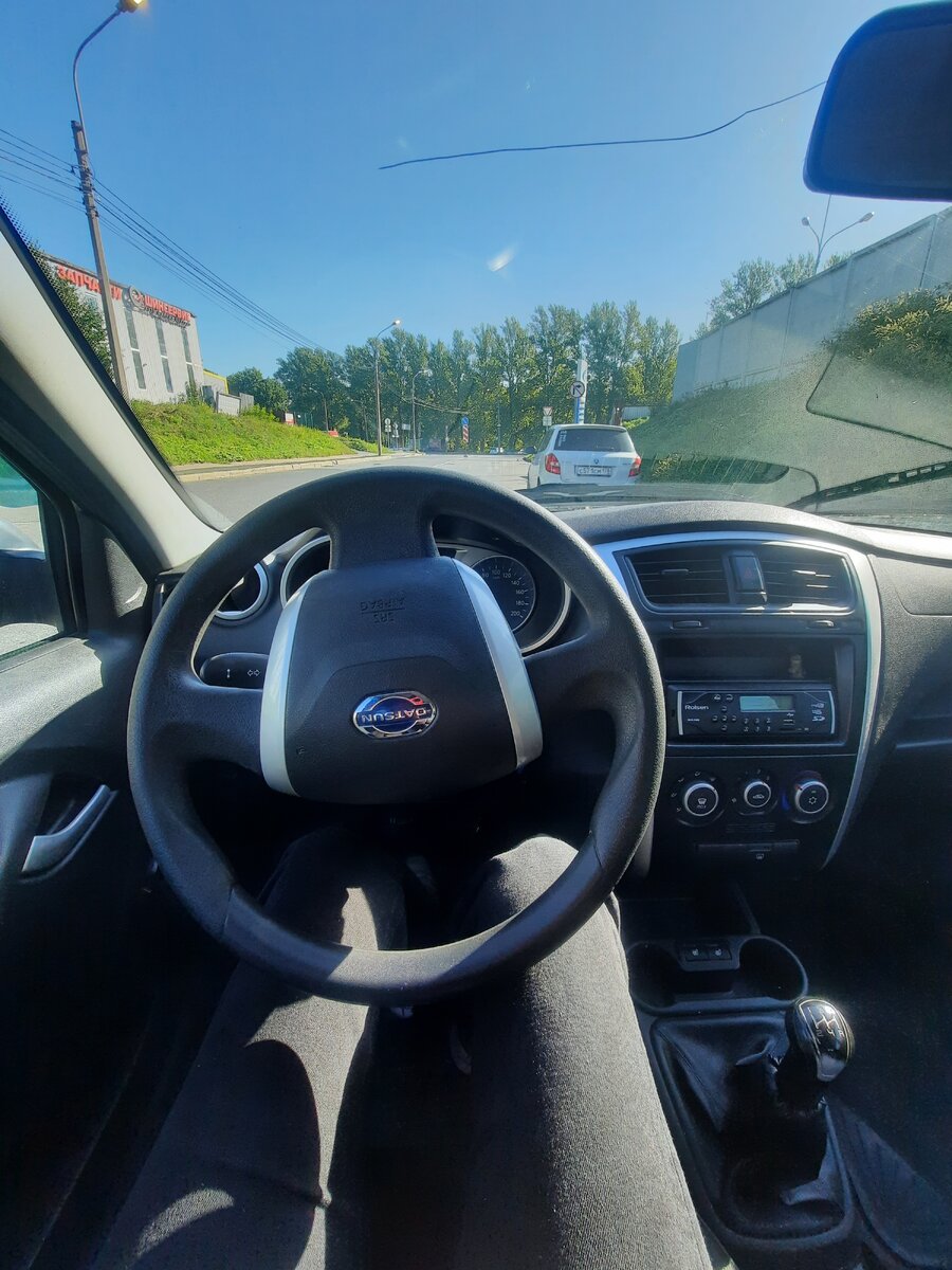 Здесь на механике еду по экзаменационному маршруту 