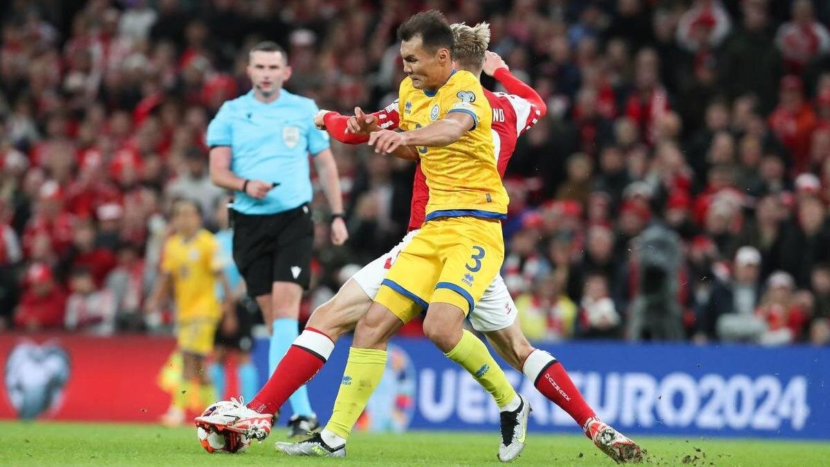    Матч Дания - Казахстан:Пресс-служба федерации футбола Казахстана