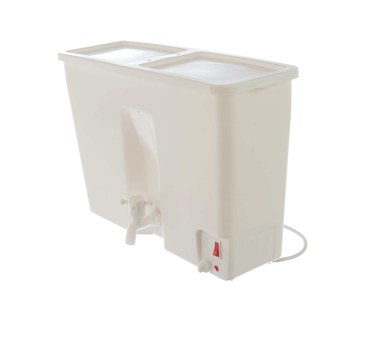 Умывальник-водонагреватель накопительный электрический ЭлБЭТ ЭВБО-22, белый пластик (название на озон)