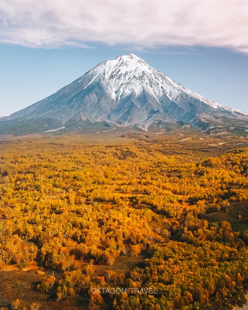 Август Камчатка вулкан