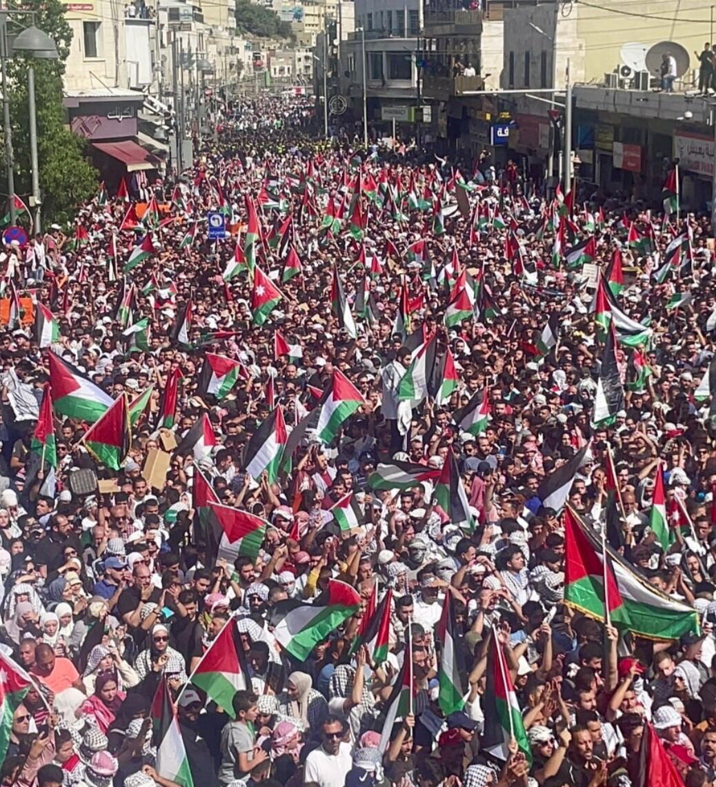 Митинги в поддержку Палестины прошли в Иордании и Йемене, в Египте таких не было. 