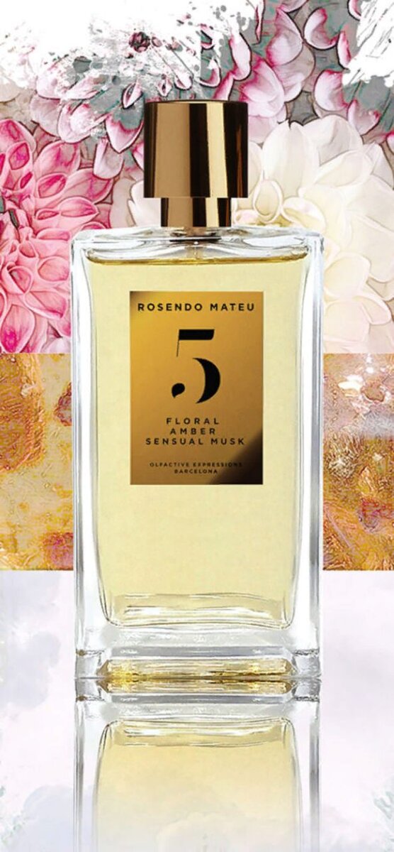 Rosendo mateu 5 floral amber sensual musk