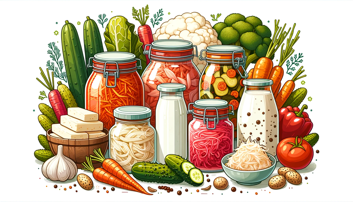 11 ферментированных продуктов для здоровья кишечника и естественного ...