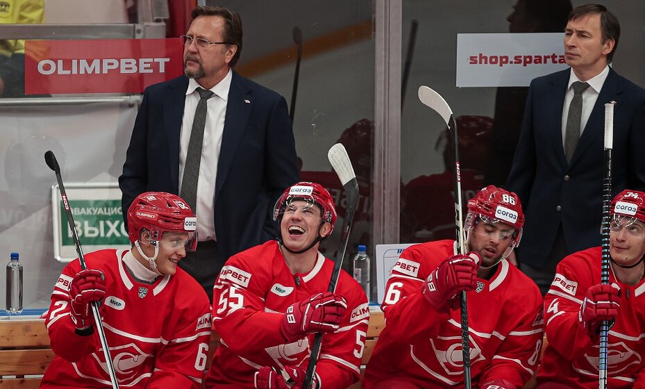    «Спартак» нанес поражение ЦСКА в матче чемпионата КХЛ. Фото: ХК «Спартак»
