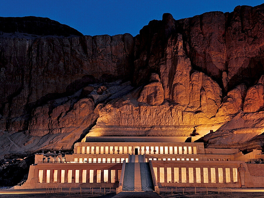 Заупокойный храм Хатшепсут в Дейр-эль-Бахри