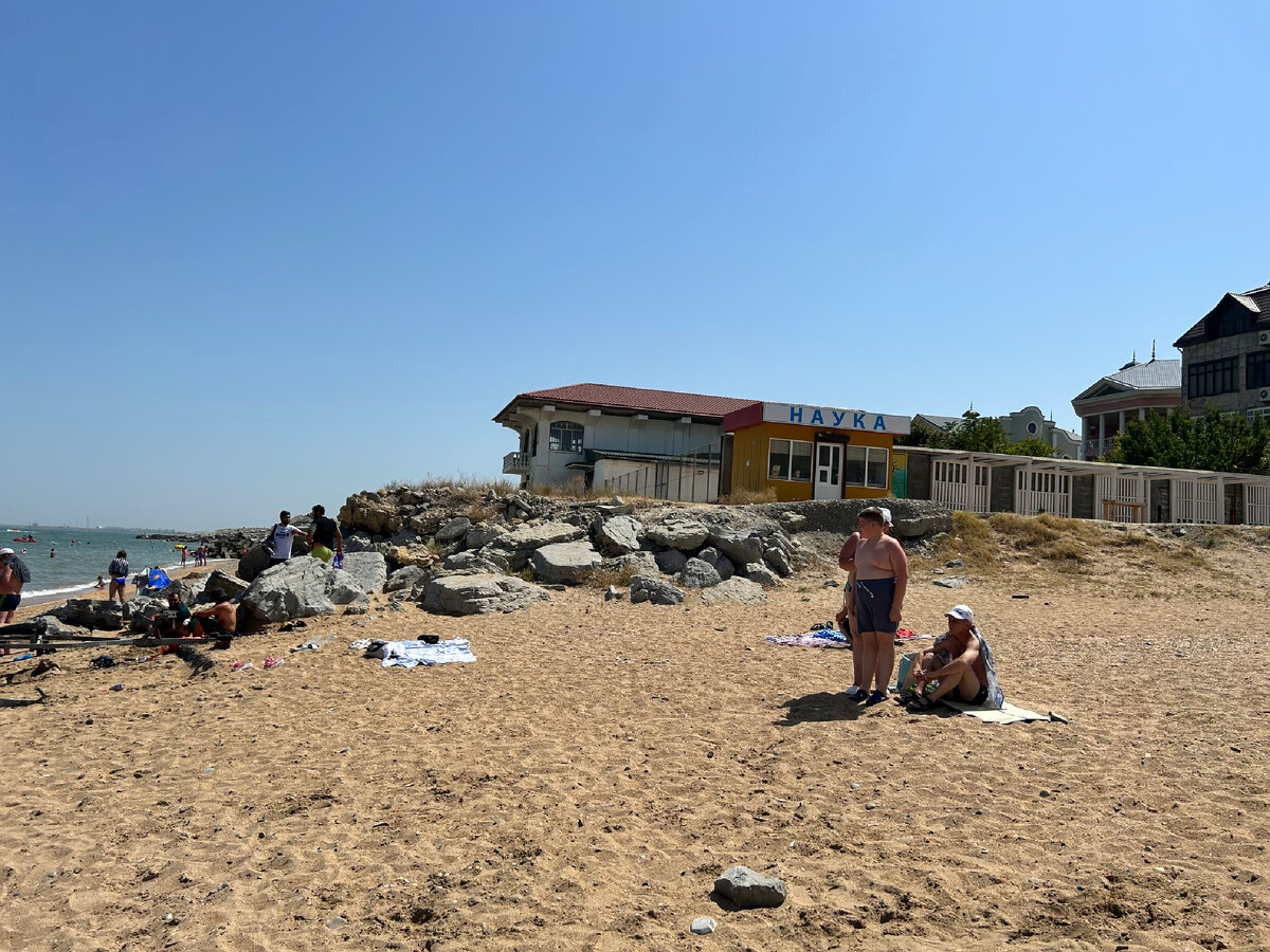 Пляж Наука, Каспийск