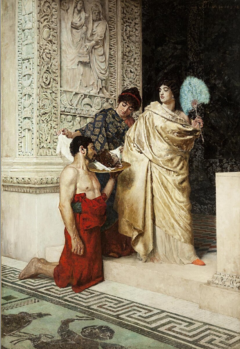 "Торжество Поппеи над Октавией", В.С. Смирнов, 1886. Русский центр искусства, Калининград.